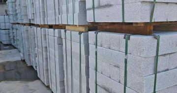 许昌芝麻白路牙石，路侧石