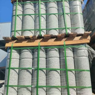 许昌挡车柱芝麻白 挡车石