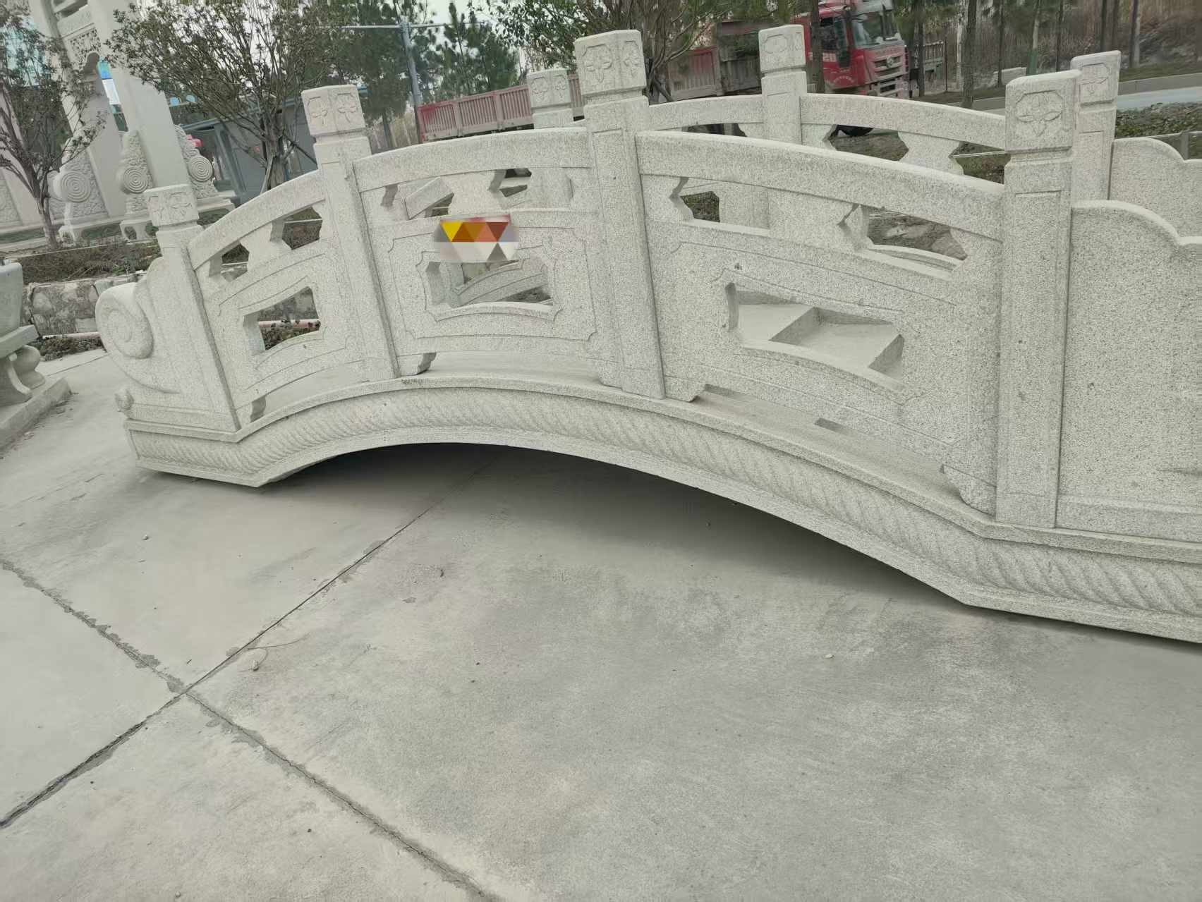 许昌芝麻白拱桥，石桥